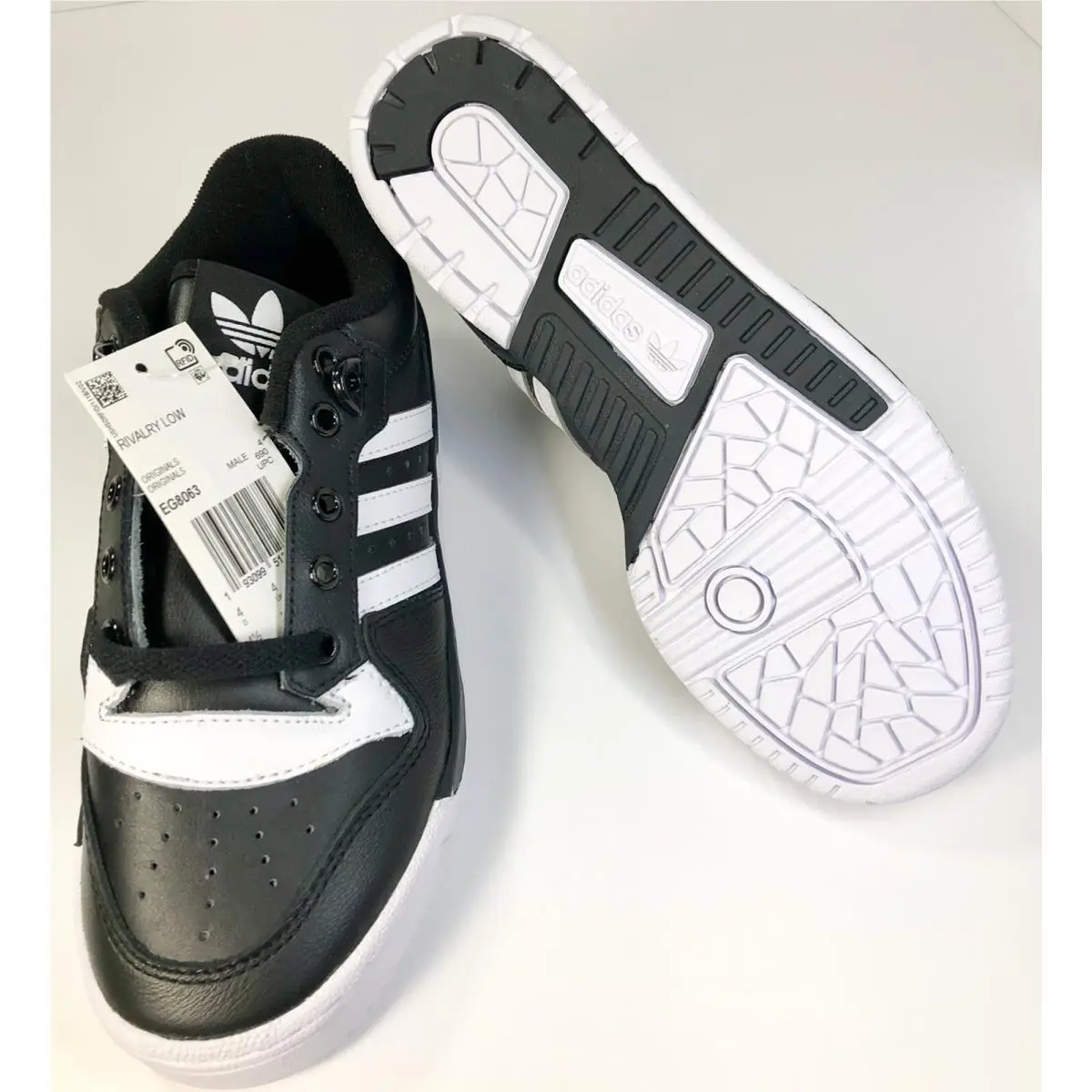 Adidas shoes - adidas Rivalry - Rivalry - EG8063 001 - Black (UPC: 0193099512759) 4