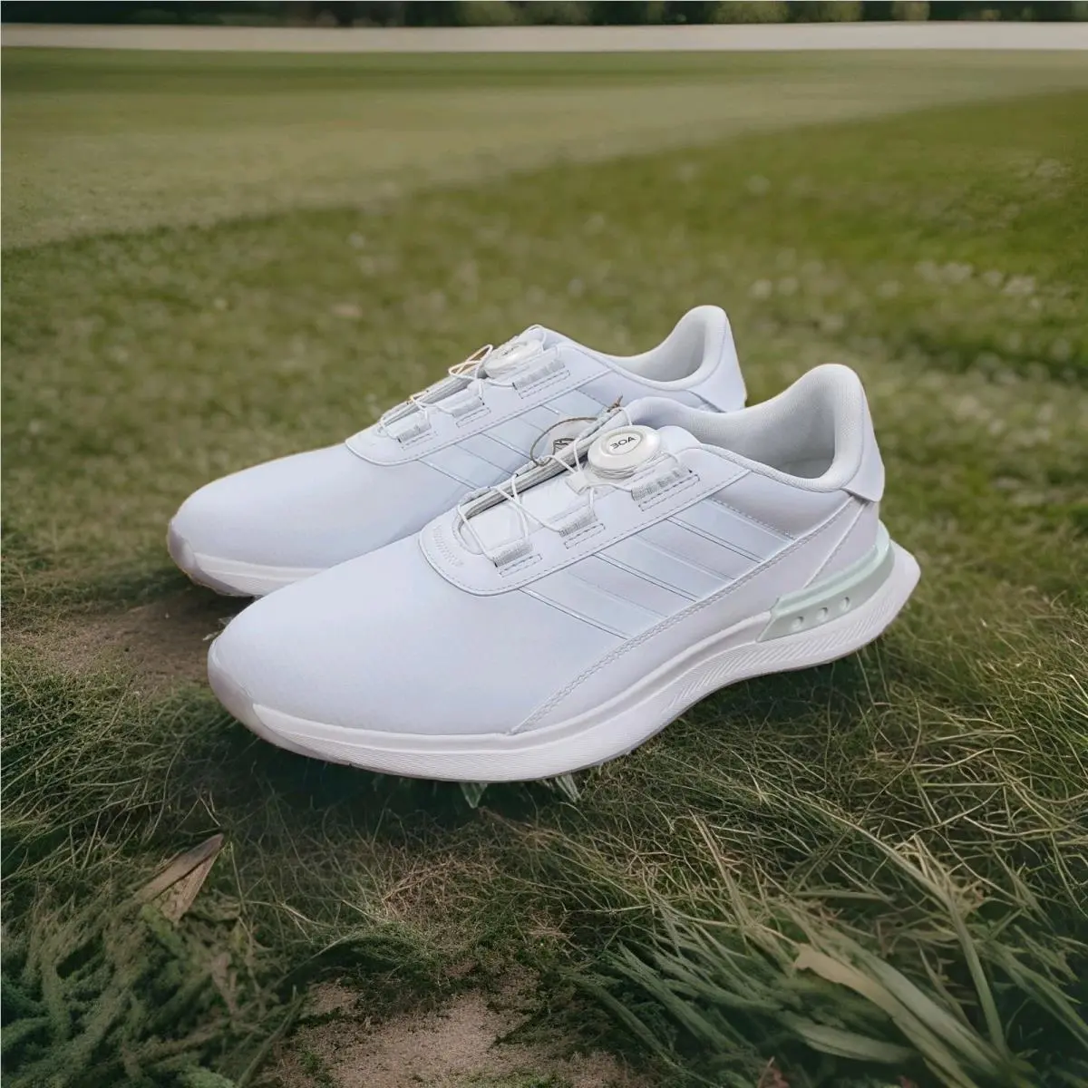Adidas S2G Boa 24 Golf Shoes Women`s Size 10 Medium Crystal Jade Water Repel