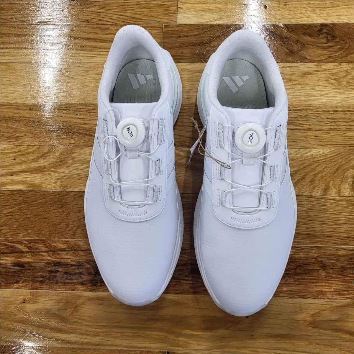 Adidas shoes - Adidas S2G Boa - Boa - IF0319 - Footwear White/Crystal Jade, Main: White (UPC: 196472252518) 3