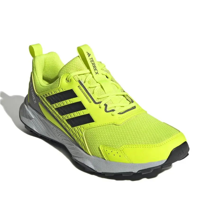 Adidas Tracefinder Terrex Trail Men`s 10 Lucid Lemon Hiking Trail Shoes JP7257