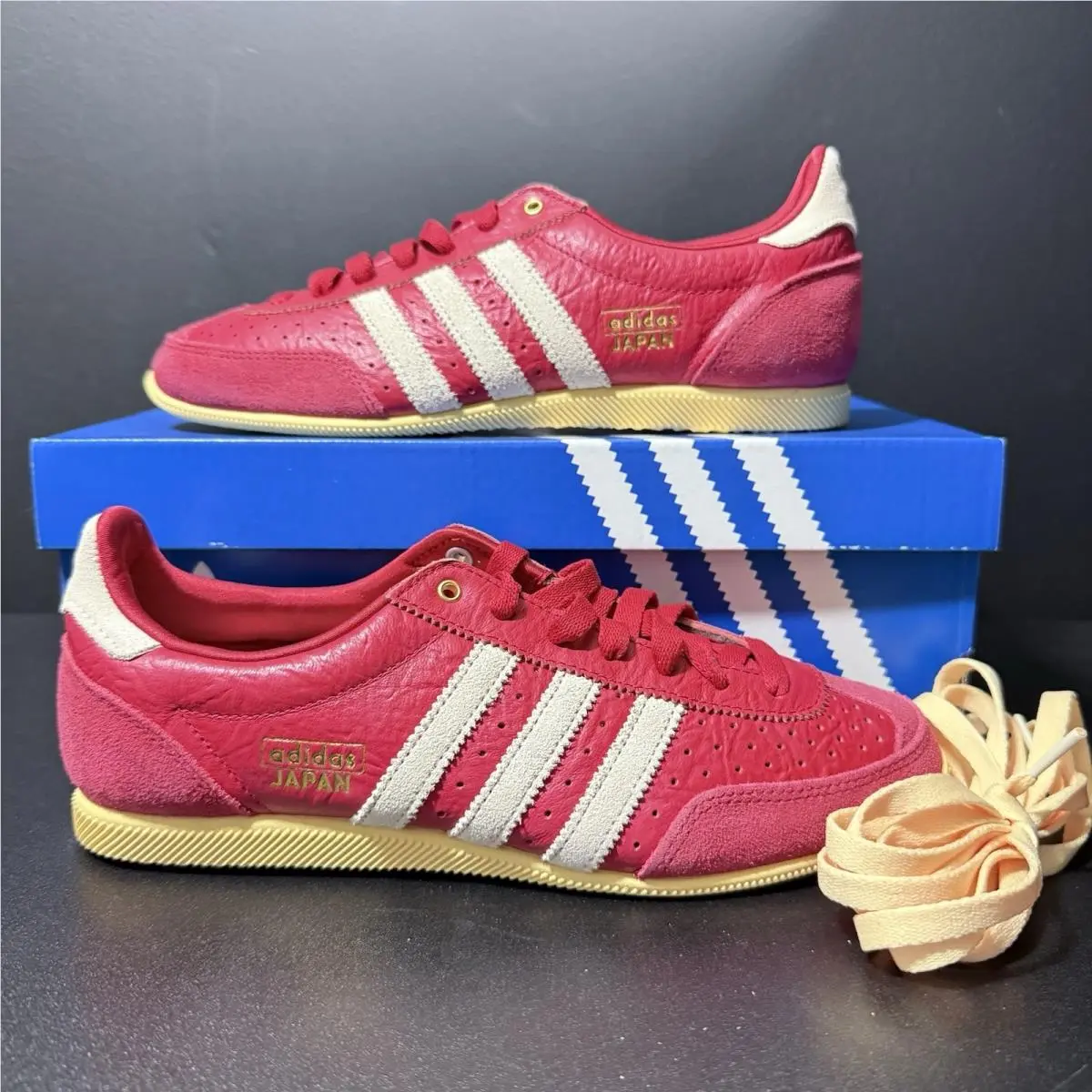 Adidas Originals Japan Women’s Size 7.5 Better Scarlet Off White Red IG4507
