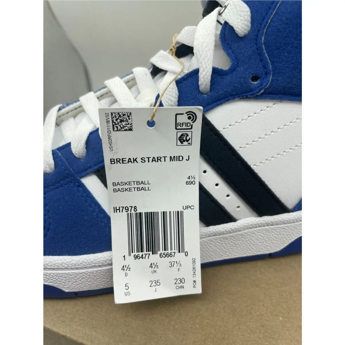 Adidas shoes - Blue (UPC: 196477656670) 0