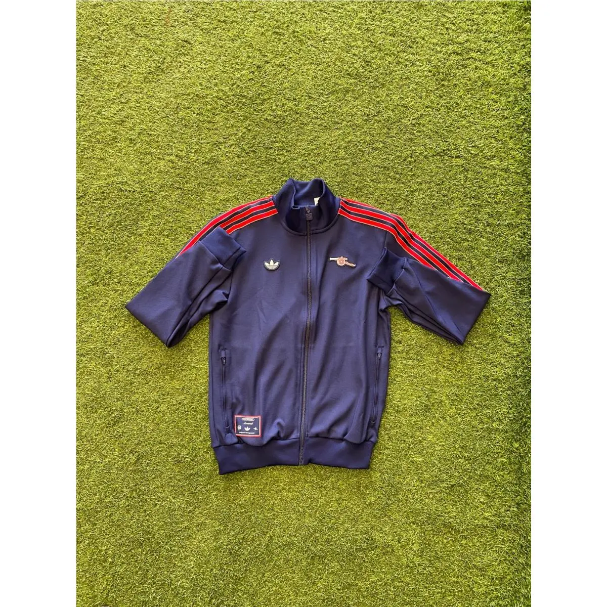 Adidas Arsenal Terrace Icon Track Top Jacket - Blue/red