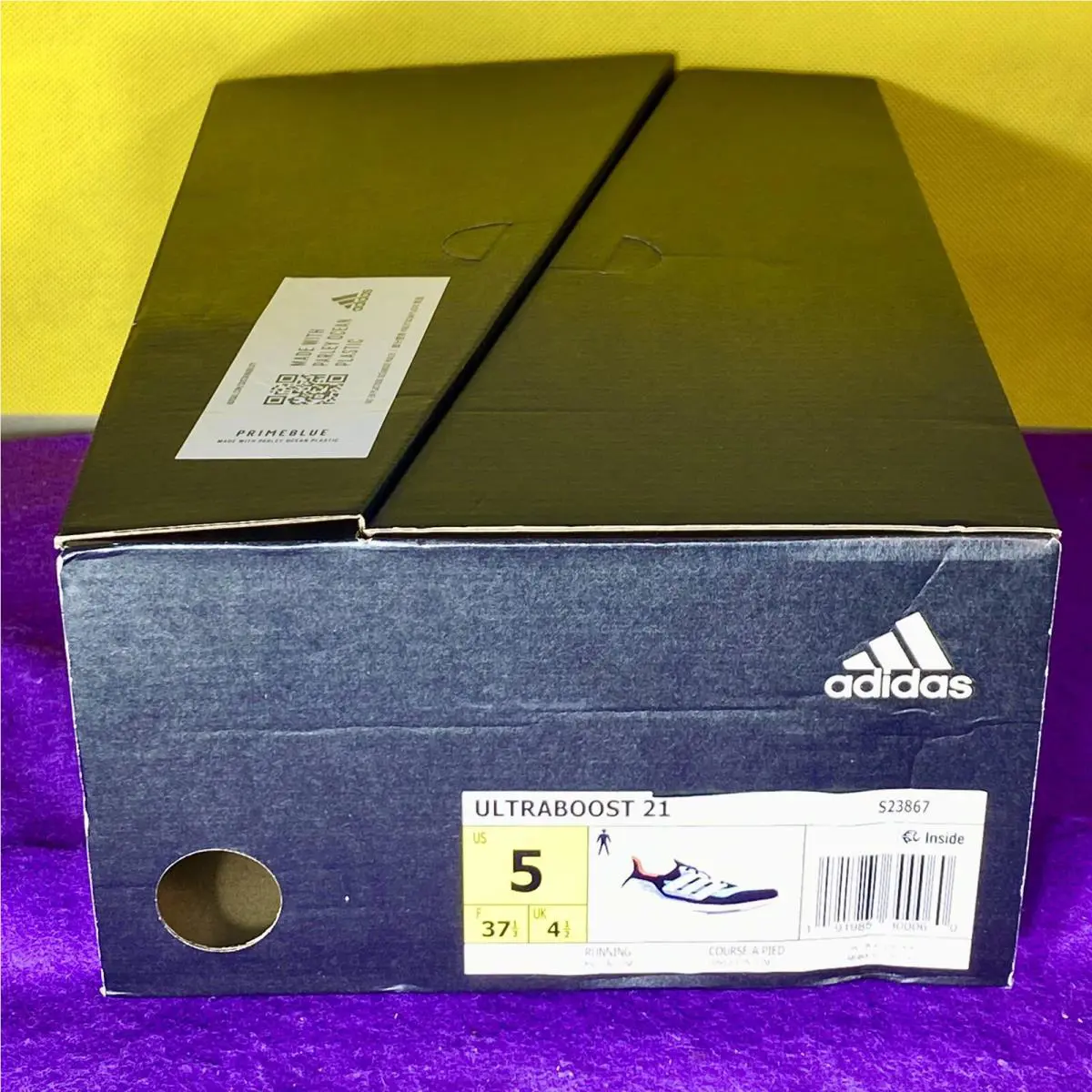 Adidas shoes - adidas Ultraboost 21 - Ultraboost - S23867 - Black (UPC: 191985300060) 10