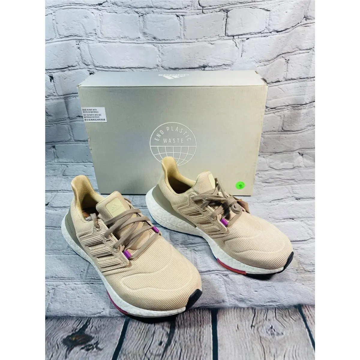 Adidas shoes - Beige / Brown / White 3