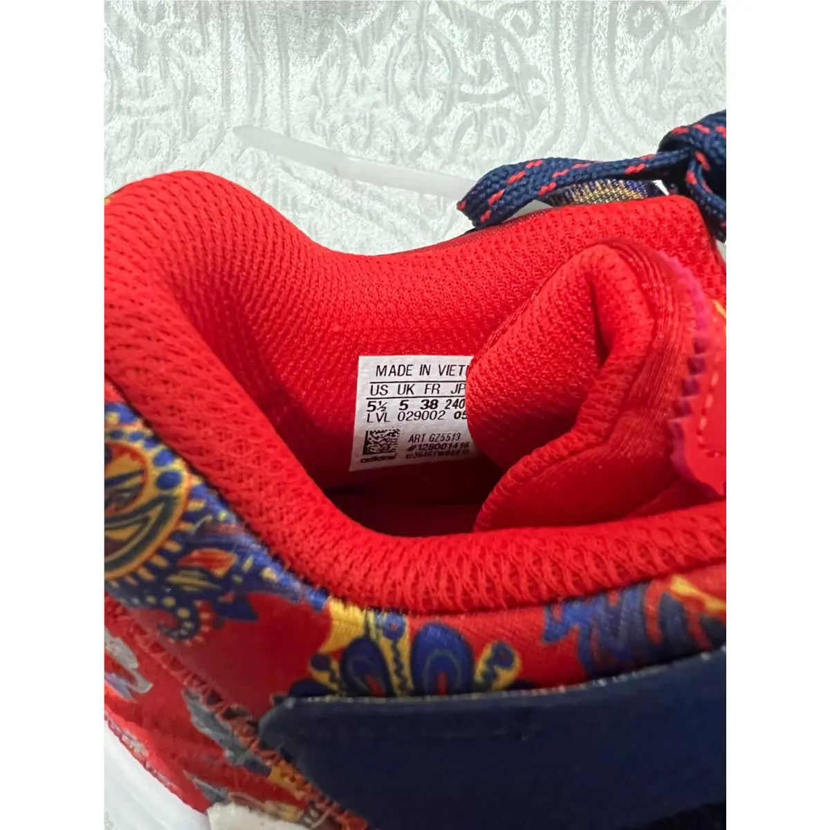 Adidas shoes - Dark Blue/ Red (UPC: 194828560881) 4