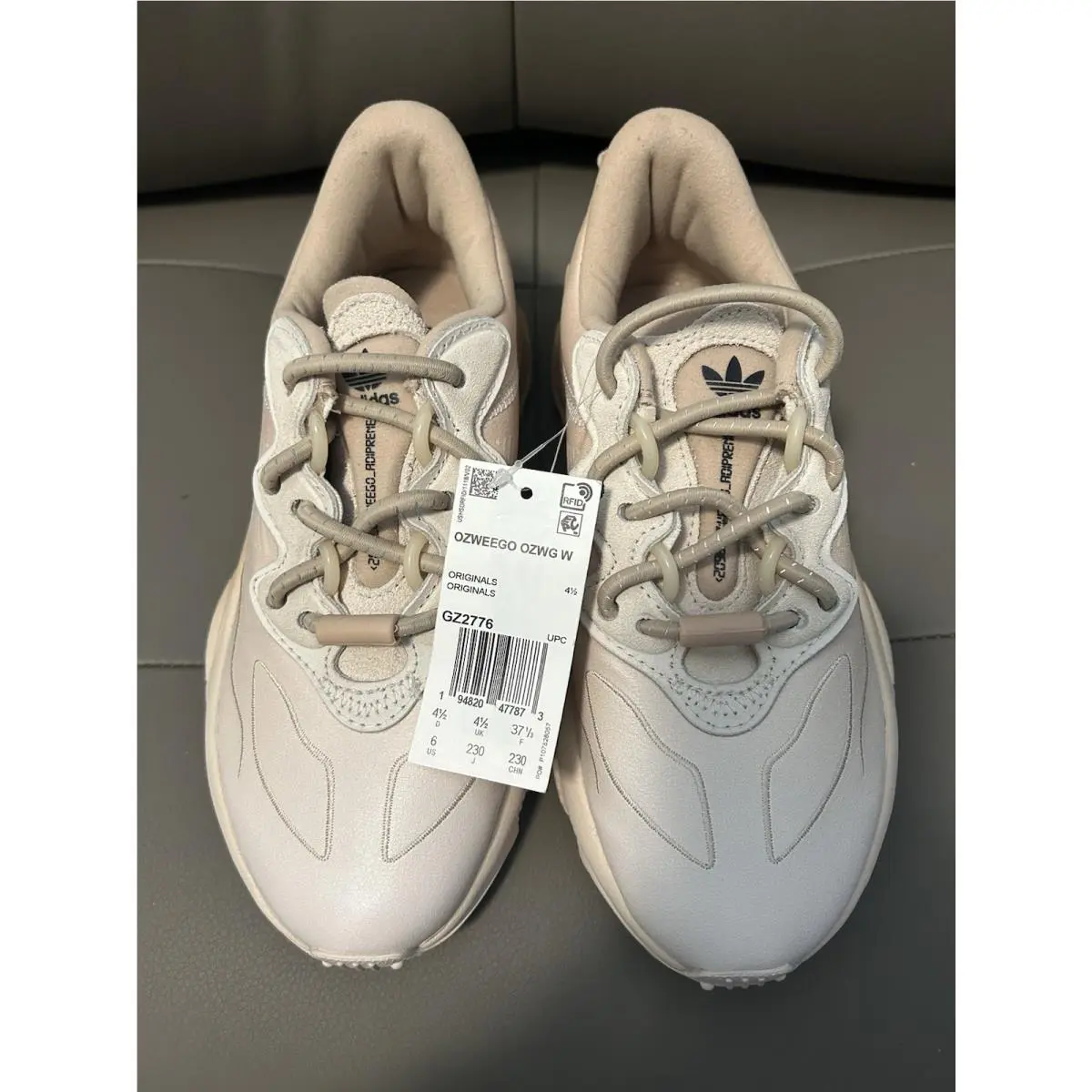 Bnwob Womens Adidas Originals Ozweego `halo Ivory` Item GZ2776 US Size 6