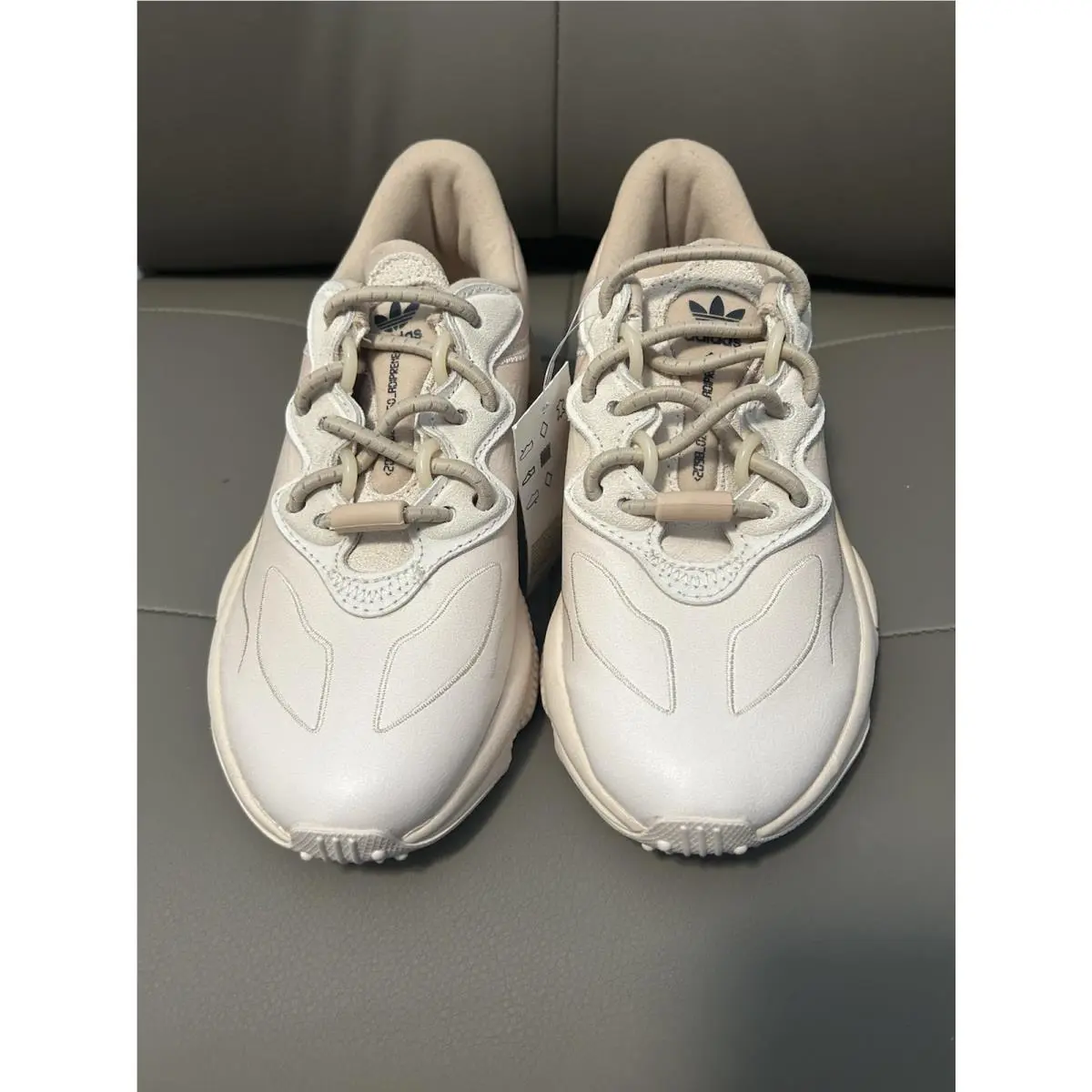 Adidas shoes - adidas Ozweego - Ozweego - GZ2776 - Ivory, Manufacturer: Halo Ivory/Grey Three/Pale Nude (UPC: 194820477873) 1