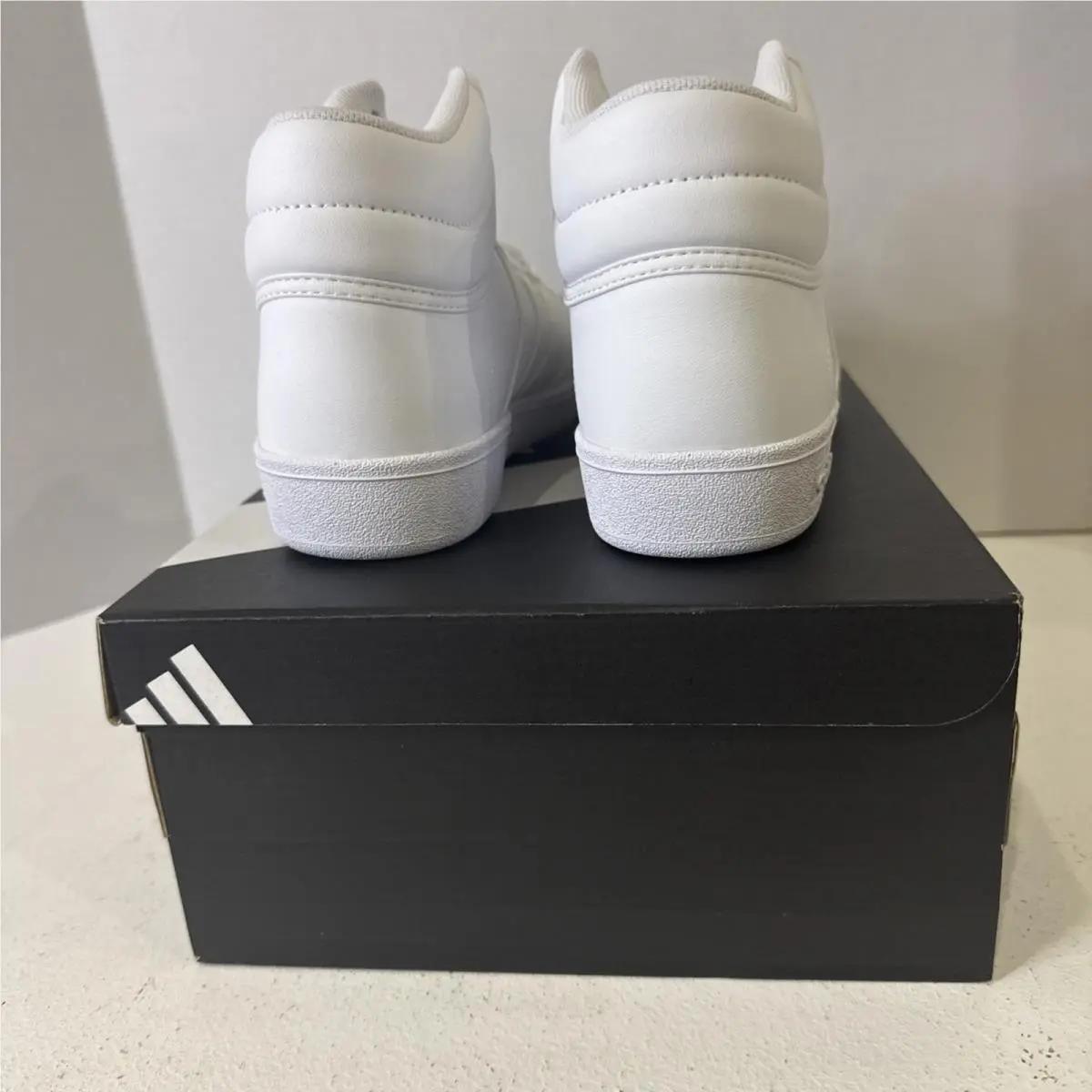 Adidas shoes - adidas Hoops Mid - Hoops Mid - Adidas Hoops 40 - White 2
