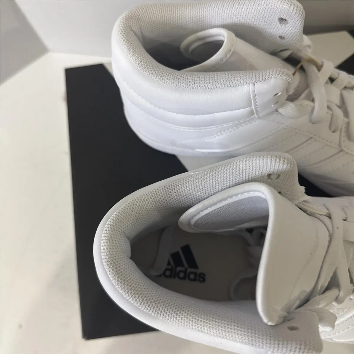 Adidas shoes - adidas Hoops Mid - Hoops Mid - Adidas Hoops 40 - White 5