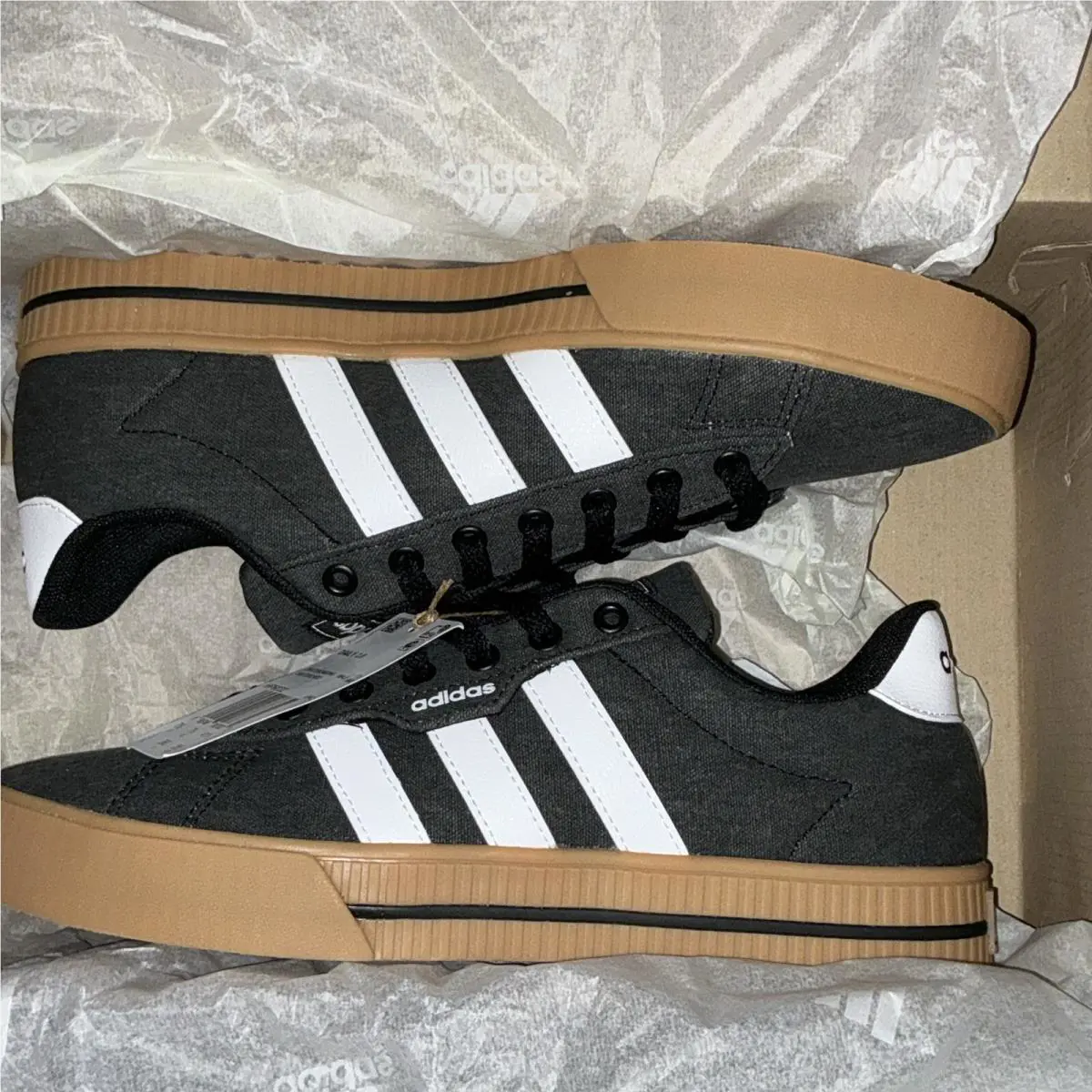 Adidas shoes - adidas Daily - Daily - HP6032 - Black (UPC: 195746007687) 4