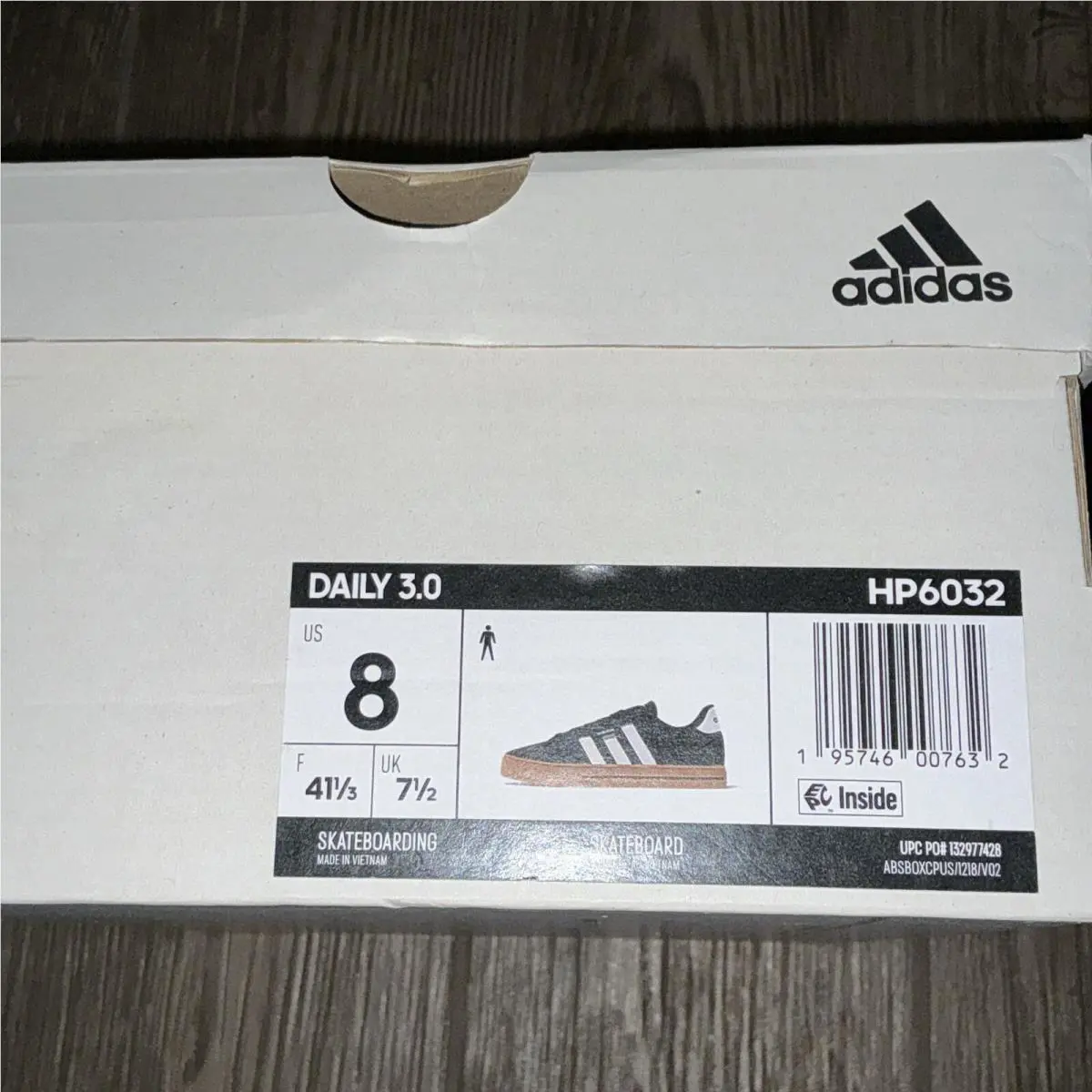 Adidas shoes - adidas Daily - Daily - HP6032 - Black (UPC: 195746007687) 5