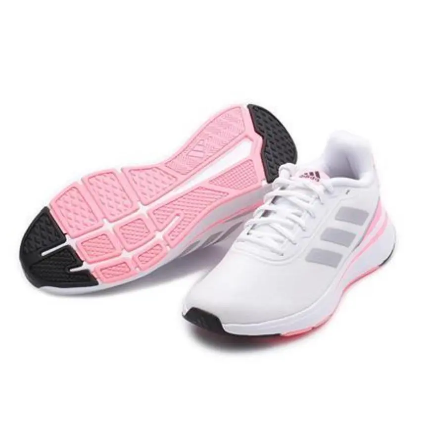 Adidas Start Your Run White Silver Pink Women Running Sports Shoes GY9232