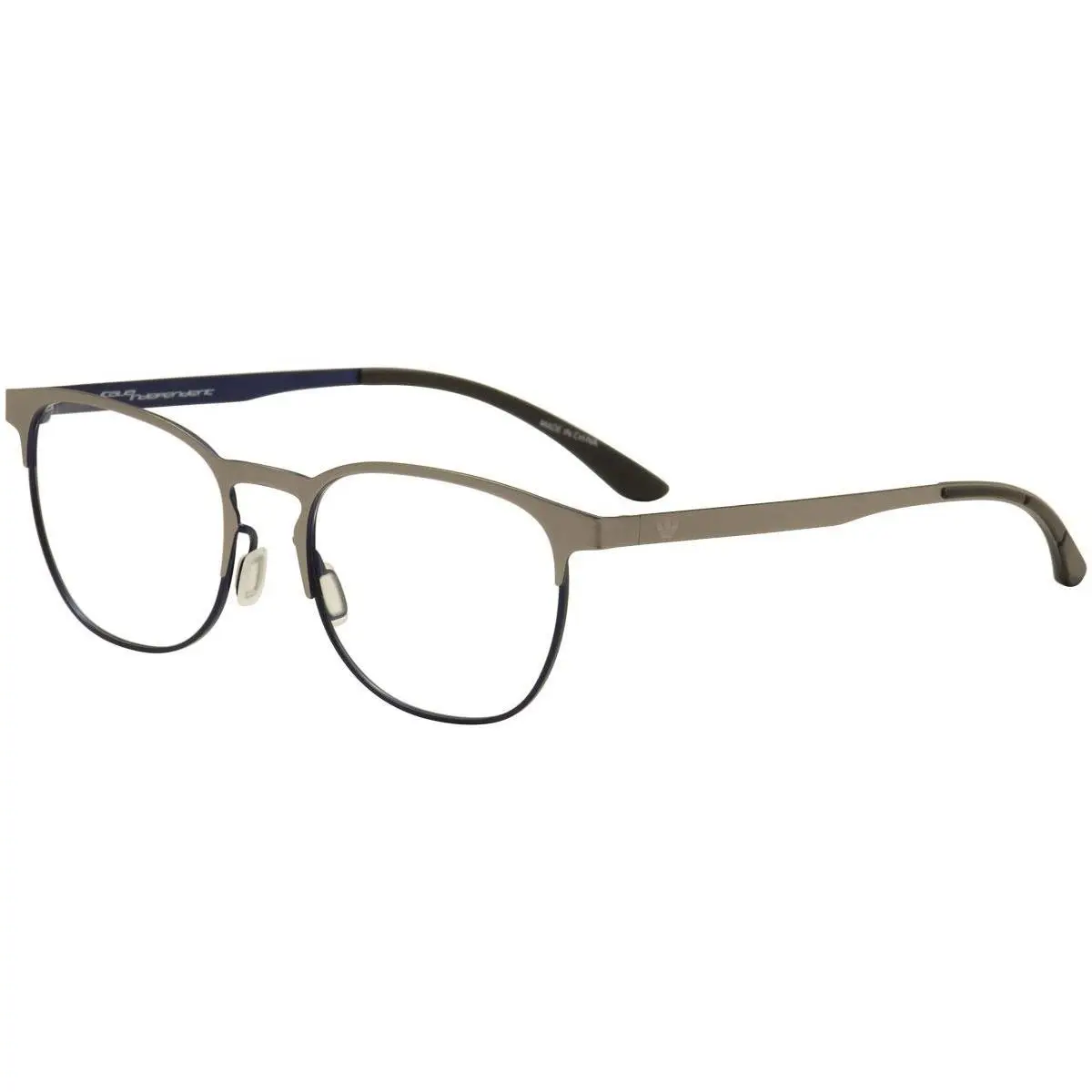 Men`s Eyeglasses AOM003O.075.022 Silver/blue Full Rim Optical Frame 52mm by Adidas