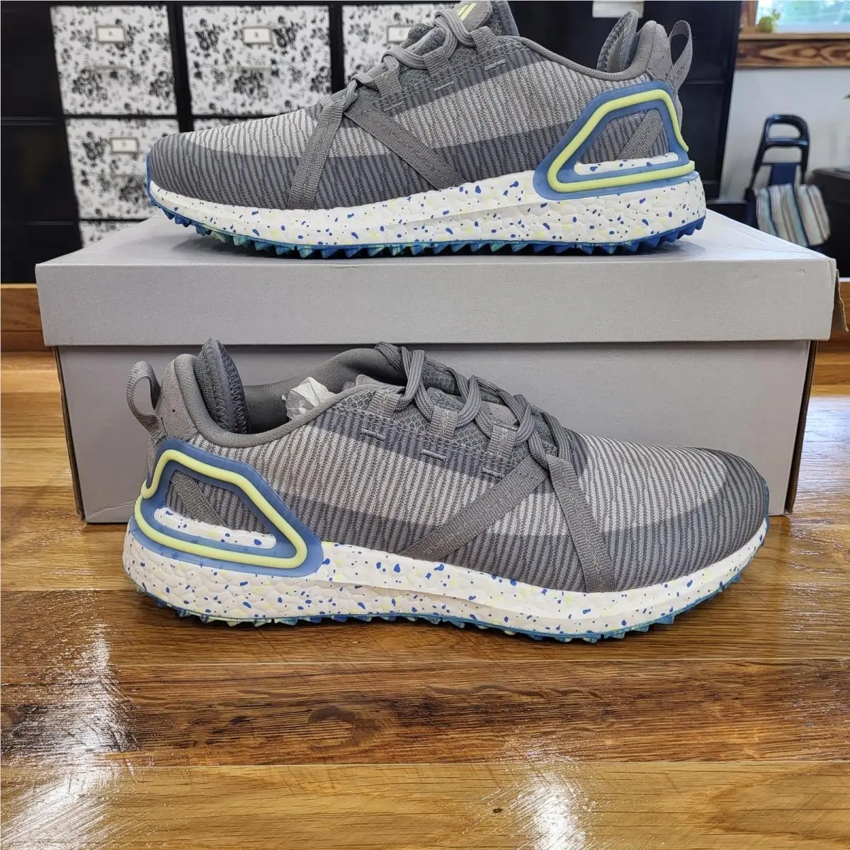 Adidas shoes - adidas Solarthon - Solarthon - FZ1025 - Gray 1