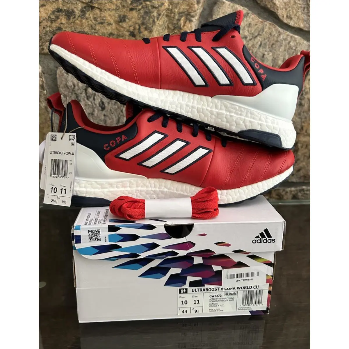 Adidas shoes - adidas UltraBoost DNA - UltraBoost DNA - GW7270 - Red 18