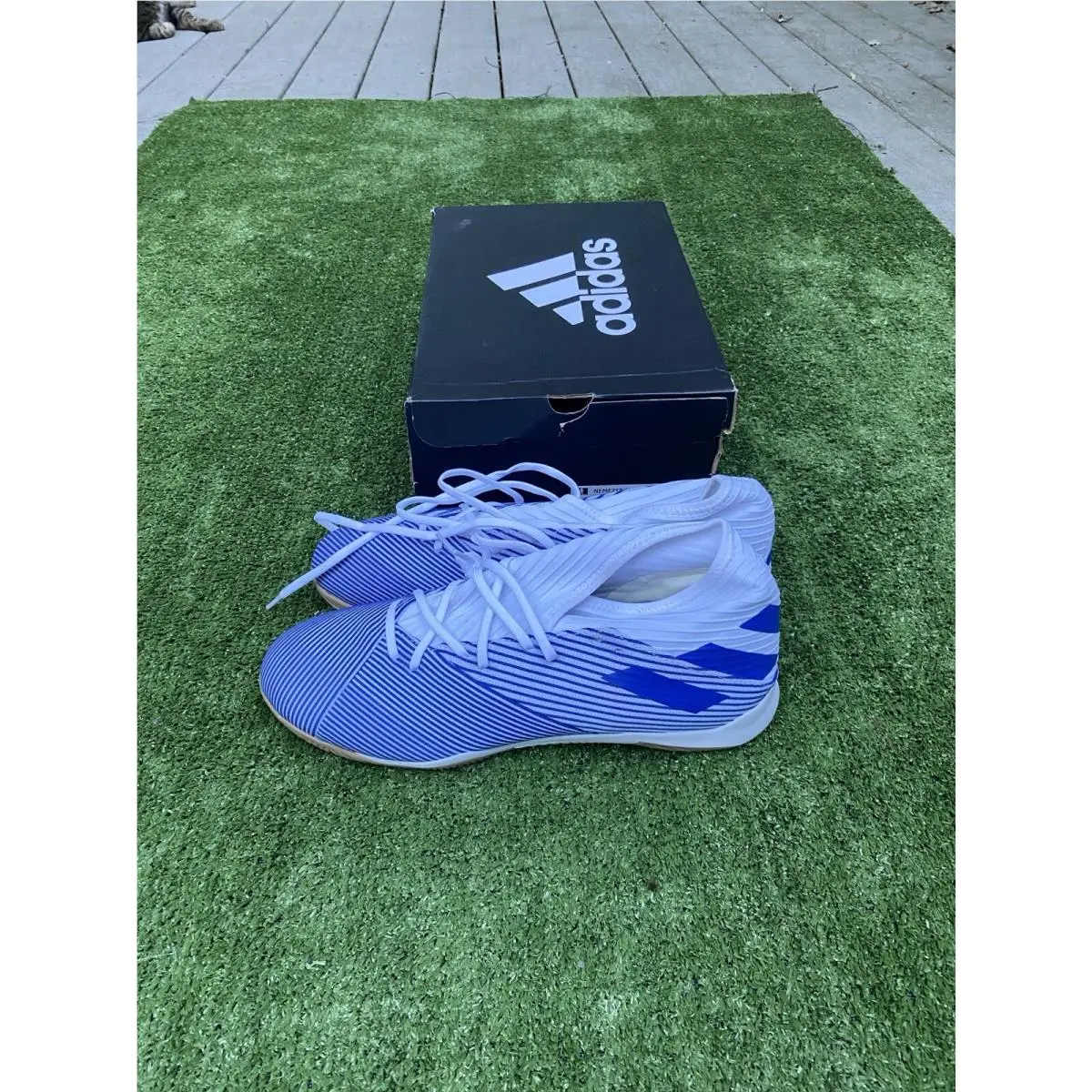 Adidas shoes - adidas Nemeziz 19.3 - Nemeziz - EG7224 - Blue 2