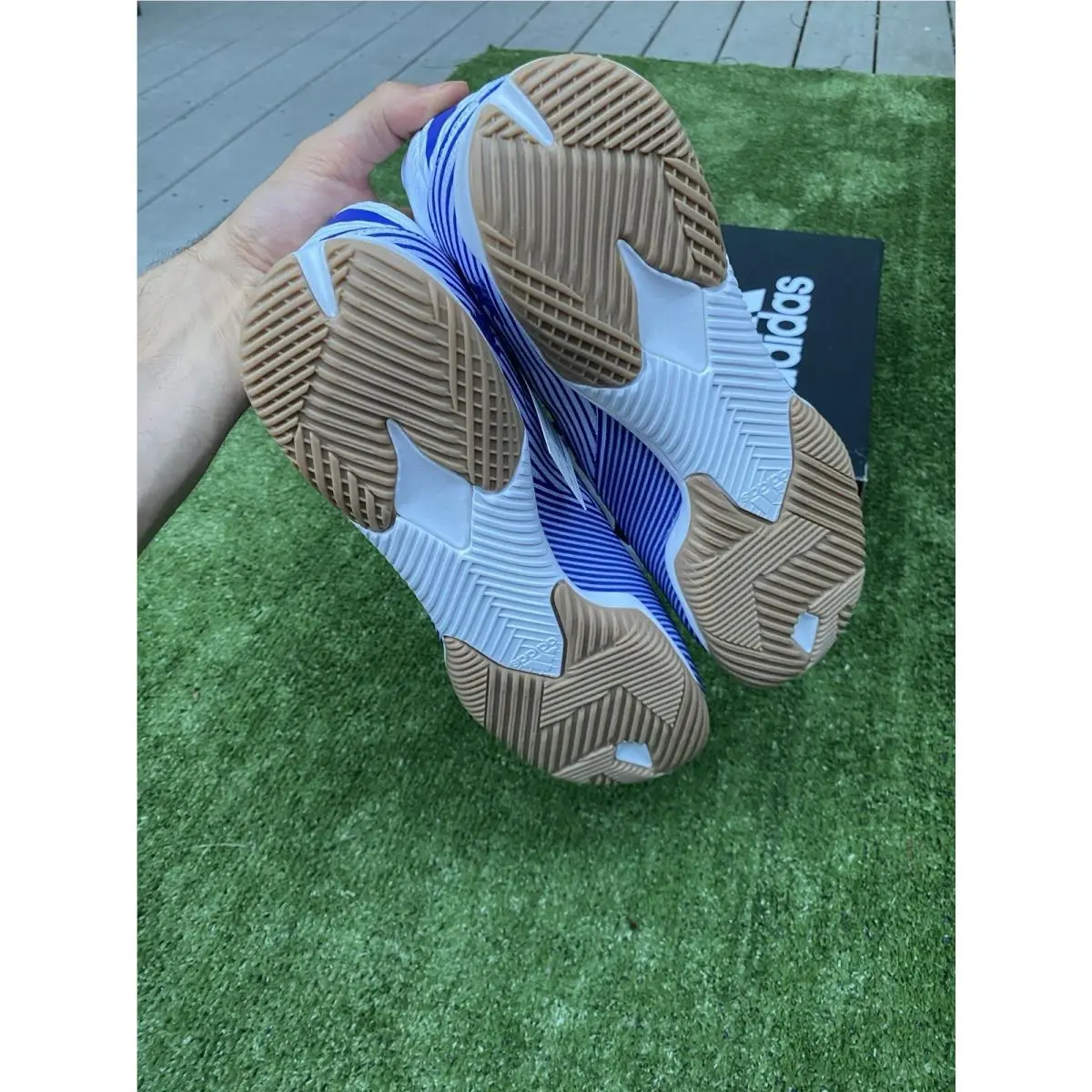 Adidas shoes - adidas Nemeziz 19.3 - Nemeziz - EG7224 - Blue 3