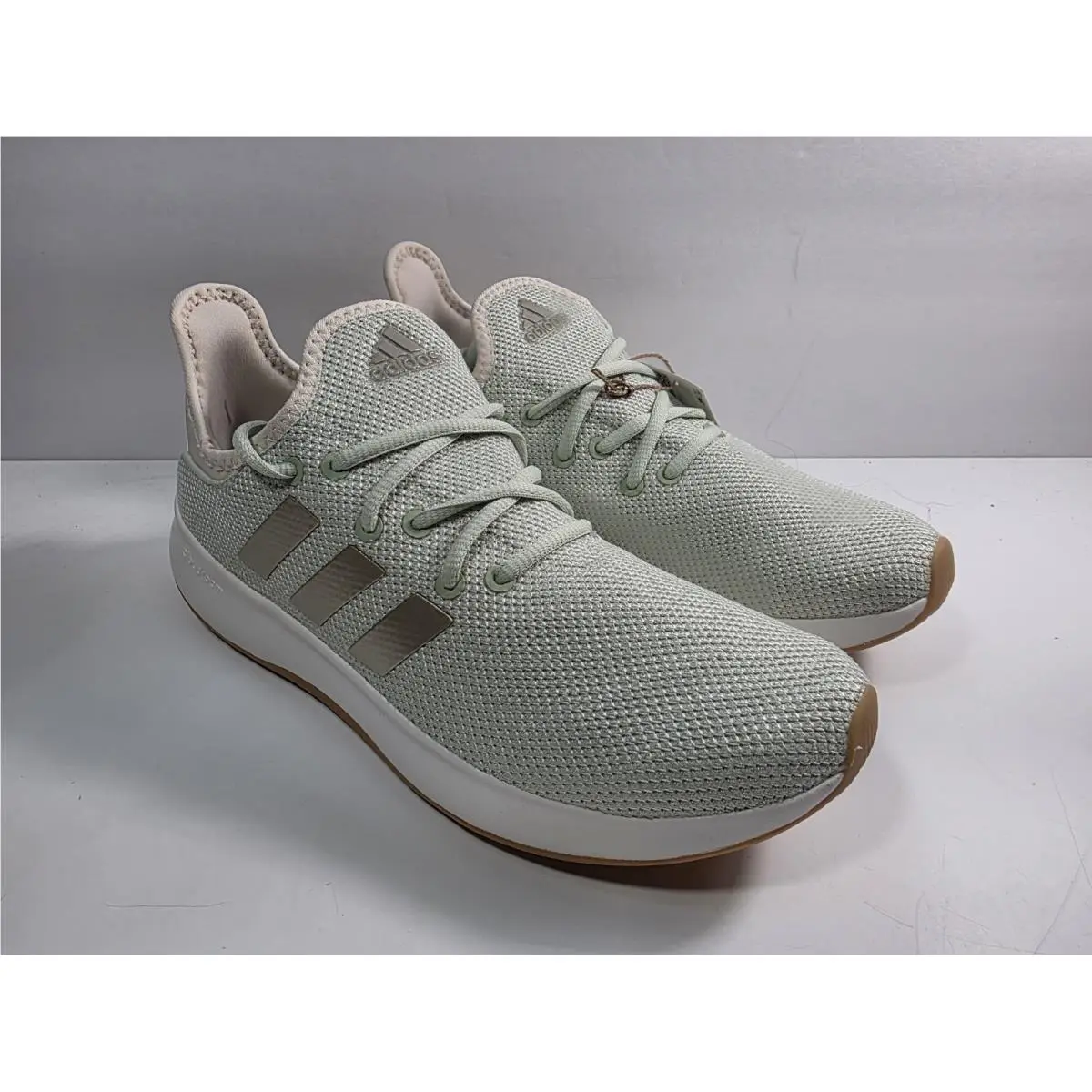 Adidas shoes - adidas Cloudfoam - Cloudfoam - Linen Green / Linen Green Met. / Wonder 0
