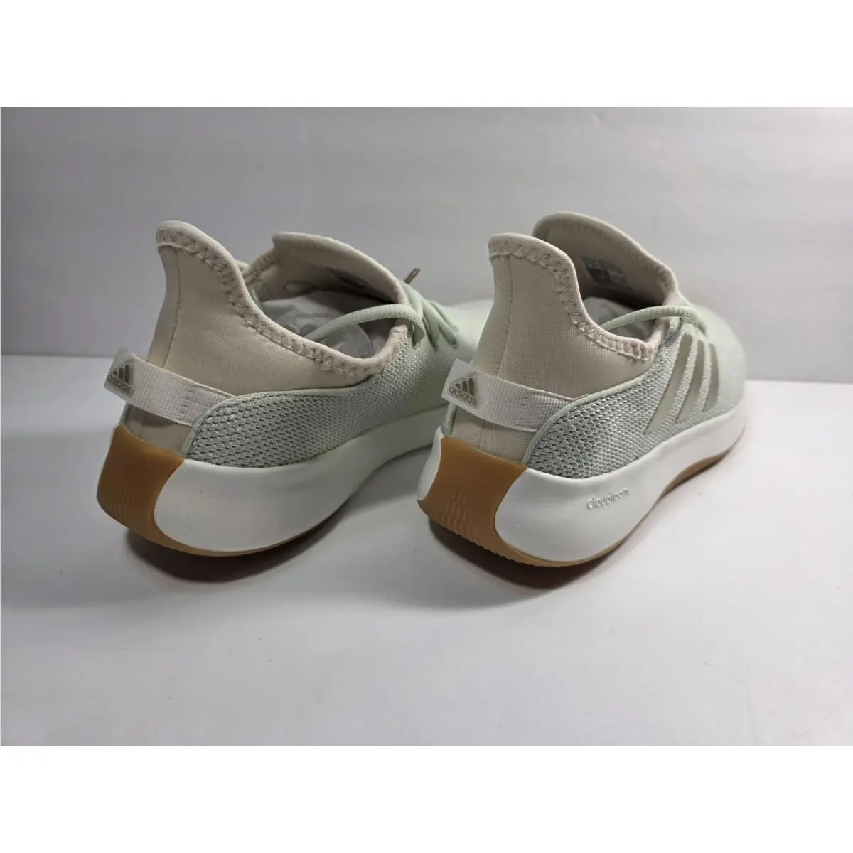 Adidas shoes - adidas Cloudfoam - Cloudfoam - Linen Green / Linen Green Met. / Wonder 3