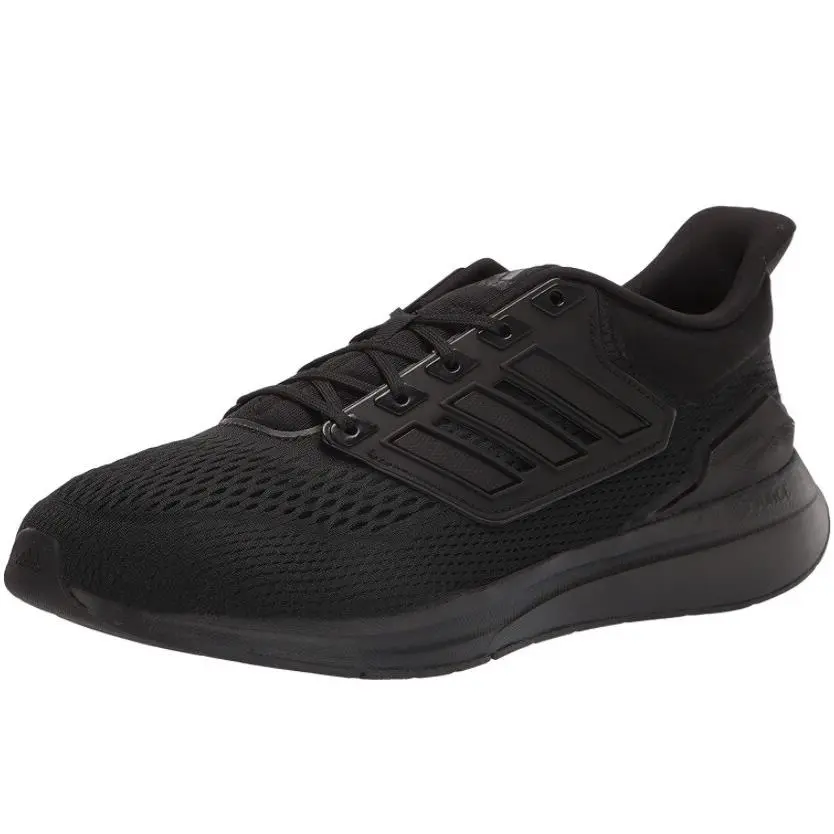Adidas EQ21 Run Men`s Sneaker Trainer Running Black Size 7 H00521 W/tags
