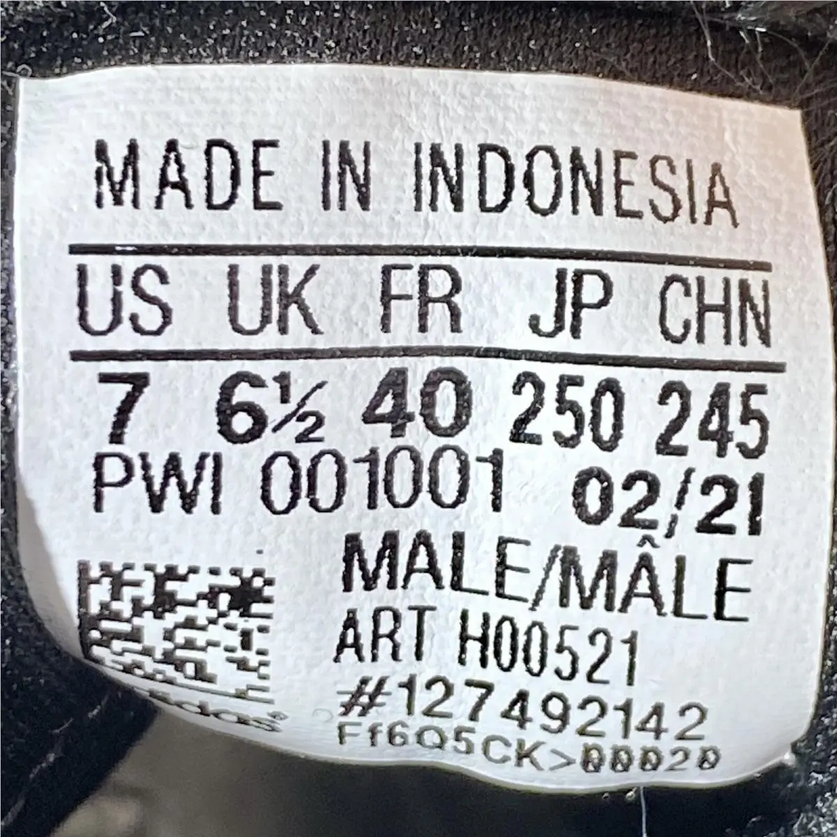 Adidas shoes - adidas EQ21 - H00521 - Black (UPC: 191984914473) 9