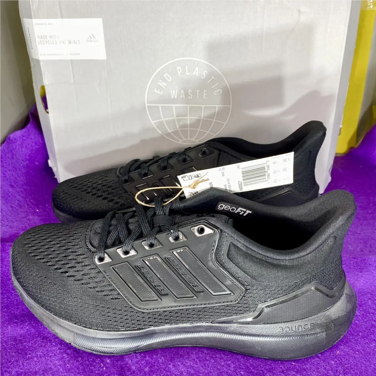Adidas shoes - adidas EQ21 - H00521 - Black (UPC: 191984914473) 0