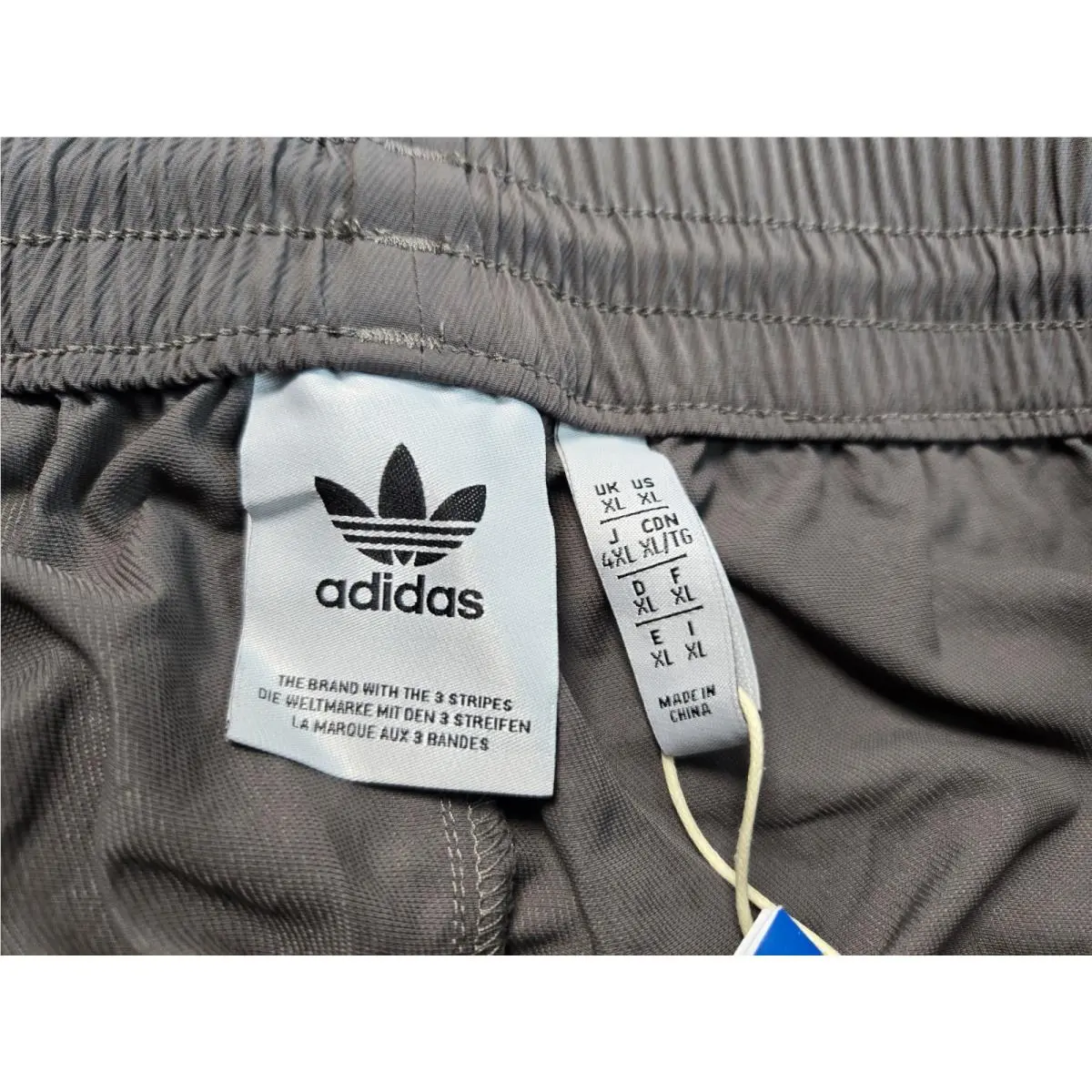 Adidas clothing - Adidas Originals Basketball Track Pants - IY0159 - Gray Yellow 8
