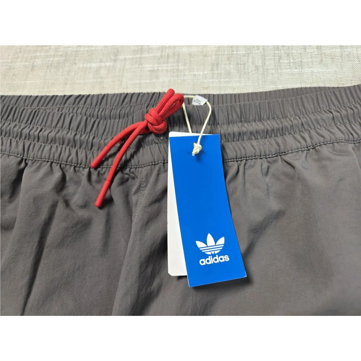 Adidas clothing - Adidas Originals Basketball Track Pants - IY0159 - Gray Yellow 6