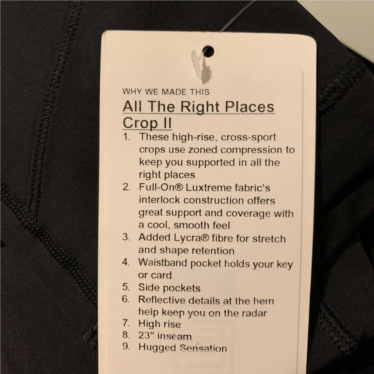 Lululemon clothing  - Black 7