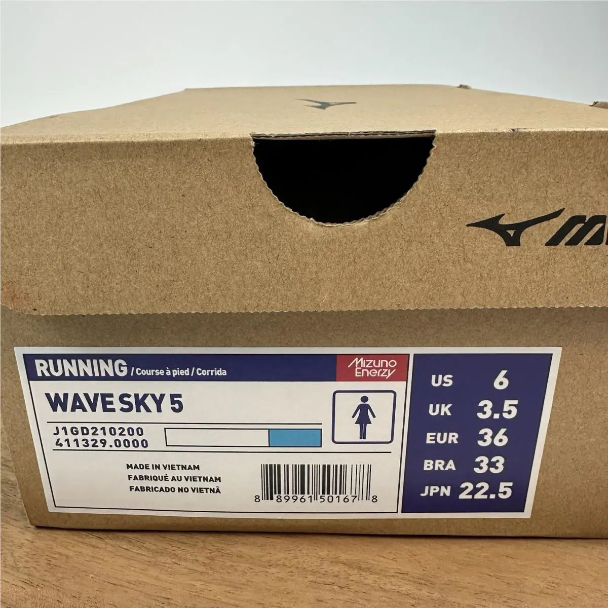 Mizuno shoes - Wave Rider Sky - Wave Rider Sky - J1GD210200 - White 6