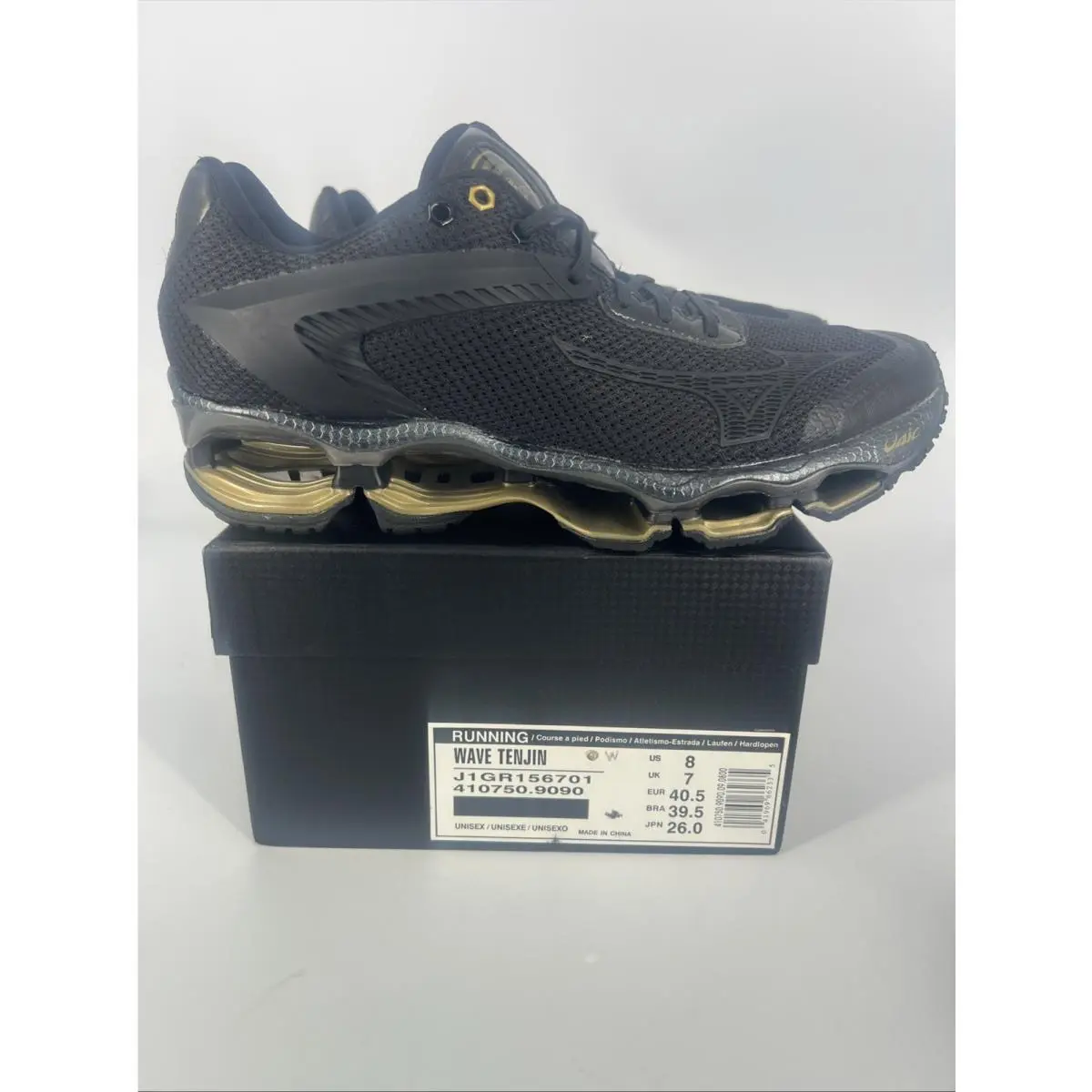 Mizuno shoes - mizuno lamborghini-wave - Black 1