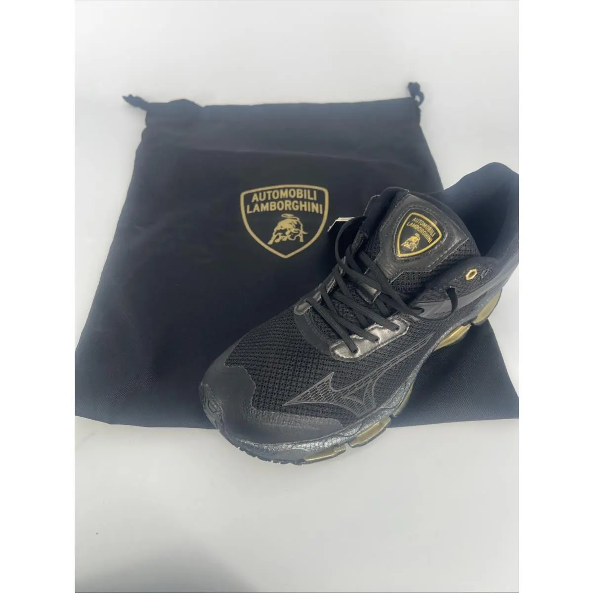 Mizuno shoes - mizuno lamborghini-wave - Black 3