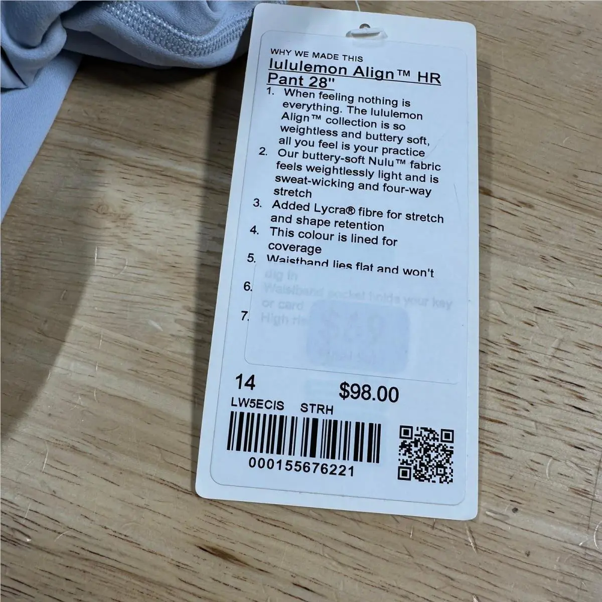 Lululemon clothing - Blue 6