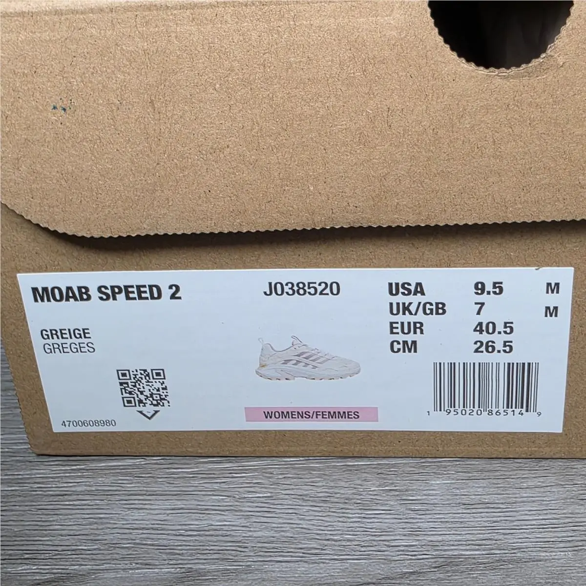 Merrell shoes - Merrell Moab Speed 2 - Moab Speed - J038520 - Pastel Green, Off-White 10