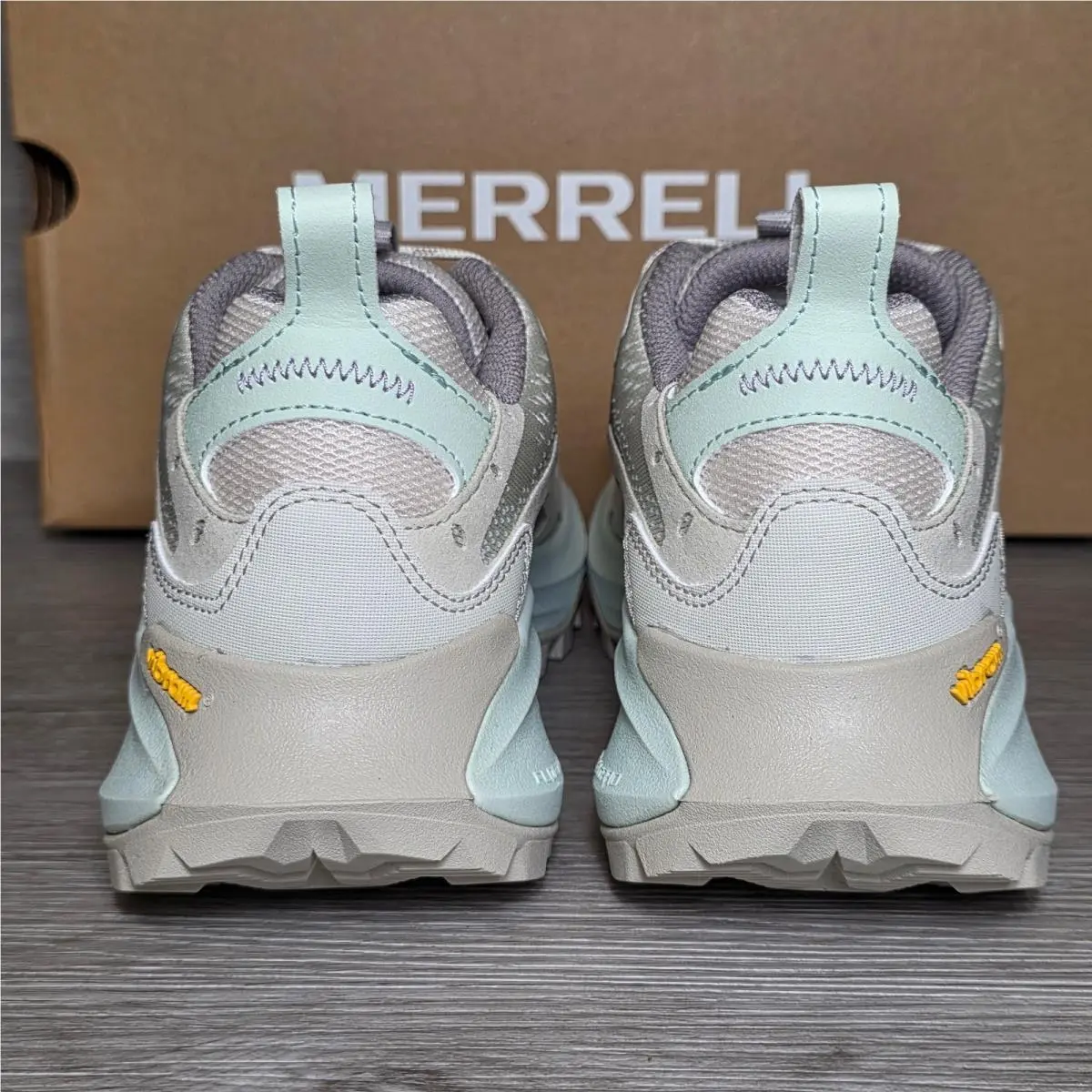 Merrell shoes - Merrell Moab Speed 2 - Moab Speed - J038520 - Pastel Green, Off-White 3