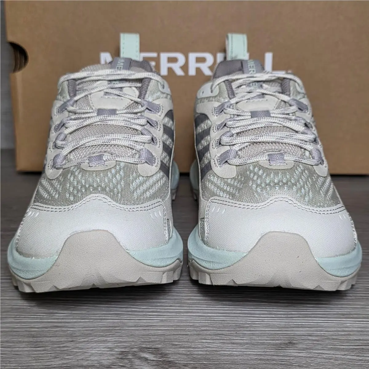 Merrell shoes - Merrell Moab Speed 2 - Moab Speed - J038520 - Pastel Green, Off-White 4