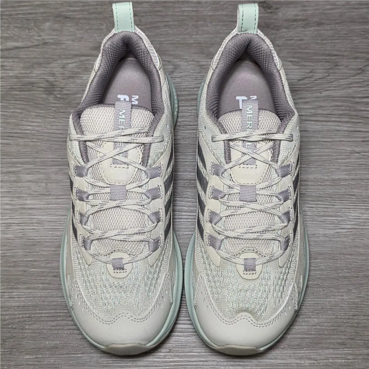Merrell shoes - Merrell Moab Speed 2 - Moab Speed - J038520 - Pastel Green, Off-White 5