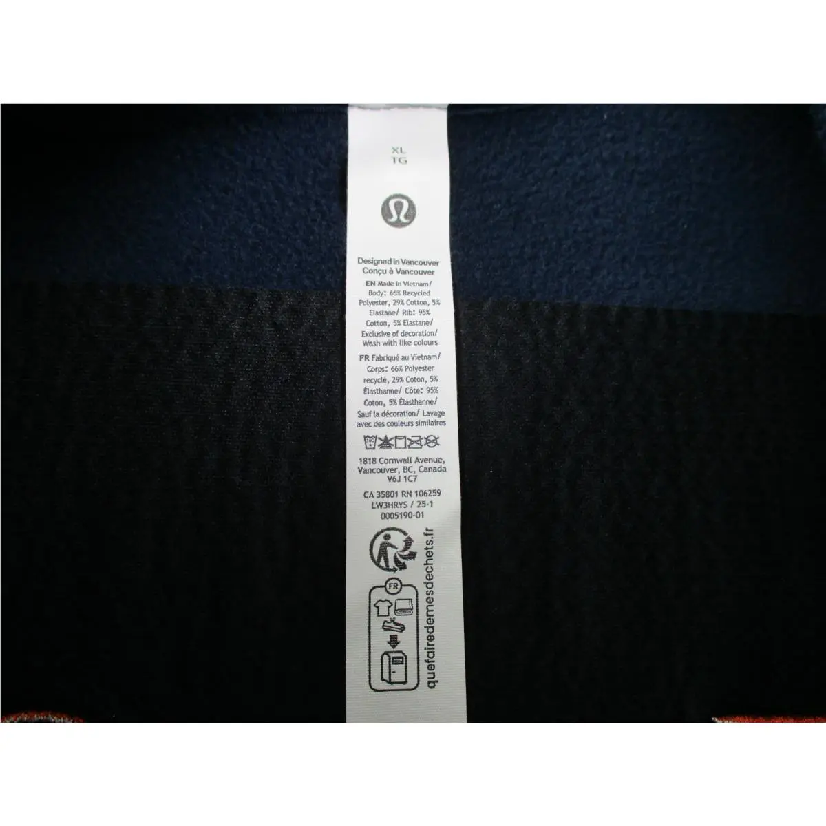 Lululemon clothing - Blue 9