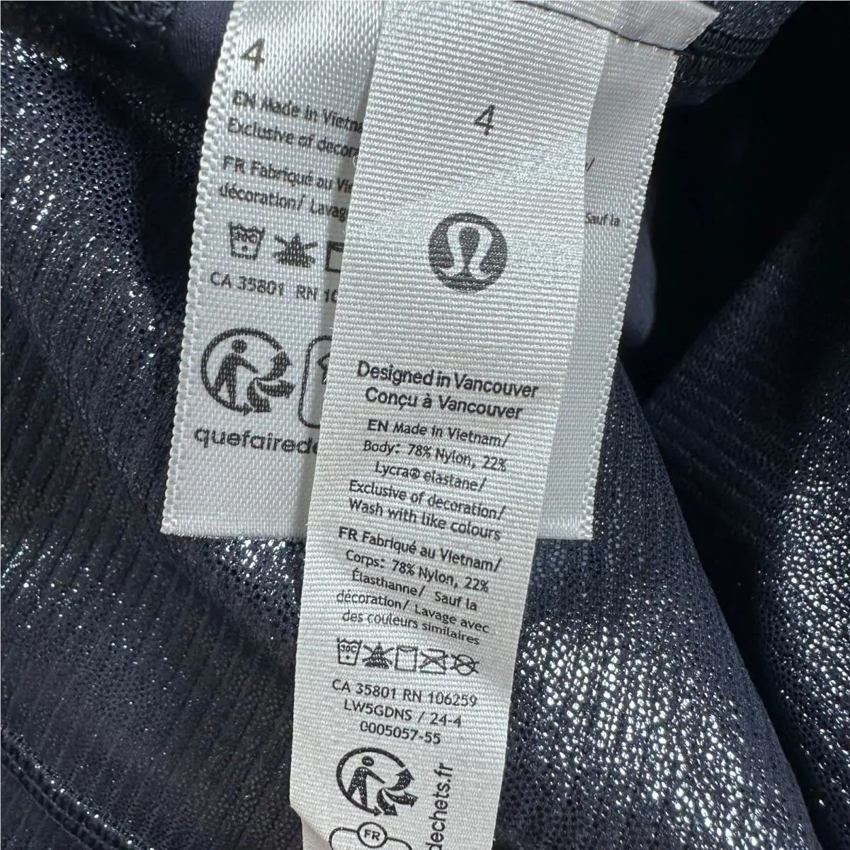 Lululemon clothing - Black 5