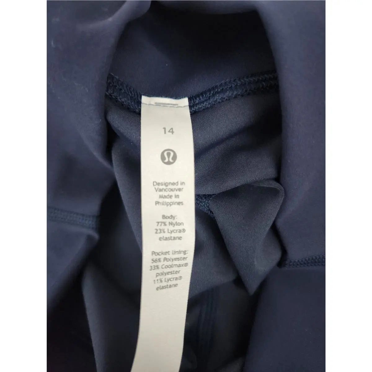 Lululemon clothing - True Navy 3