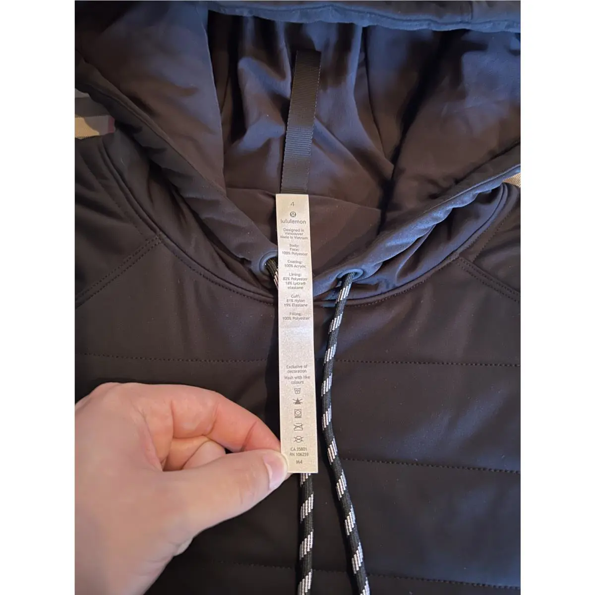 Lululemon clothing - Lululemon Dynamic Movement Hoodie - Dynamic Movement Hoodie - W4BJHS - Black 0
