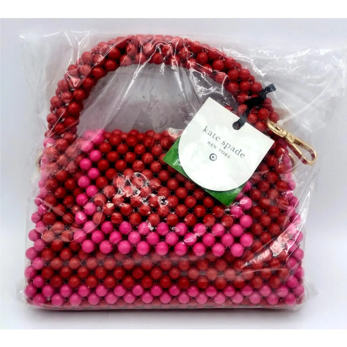Colorblock Beaded Crossbody Bag Kate Spade New York x Target Red Pink