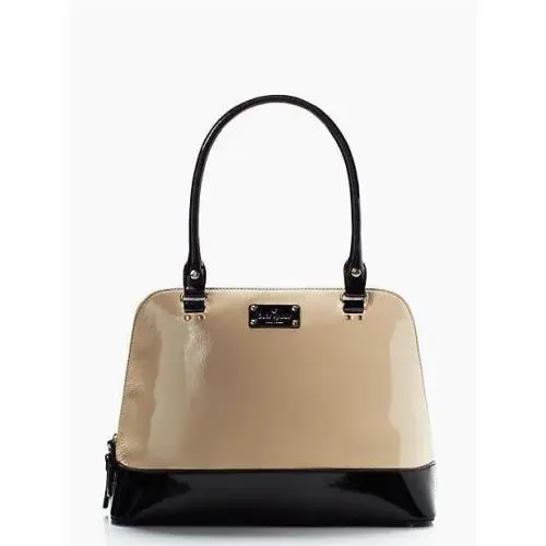 Kate Spade Color Block Patent Shoulder Bag - - Retail