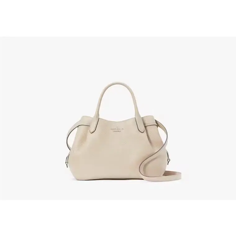 Kate Spade New York Large Pebble Leather Dumpling Satchel - Taupe