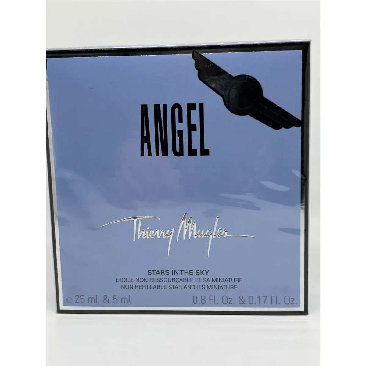 Angel Stars IN The Sky Thierry  2 Pieces Set :25 ML Edp Spray 5 ML Mini by Mugler