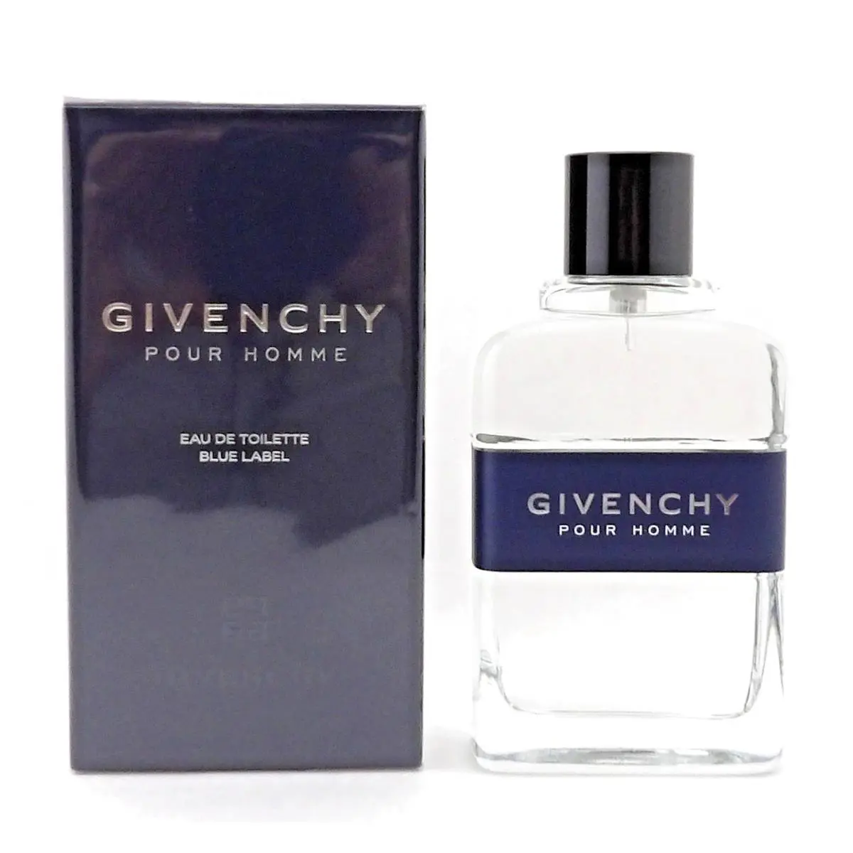 Givenchy Pour Homme Blue Label 3.3oz Eau de Toilette Spray For Men Packaging