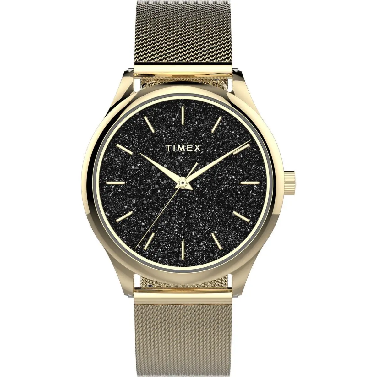 TW2V01300 Women`s Gold-tone Analog Watch Mesh Metal Bracelet by Timex