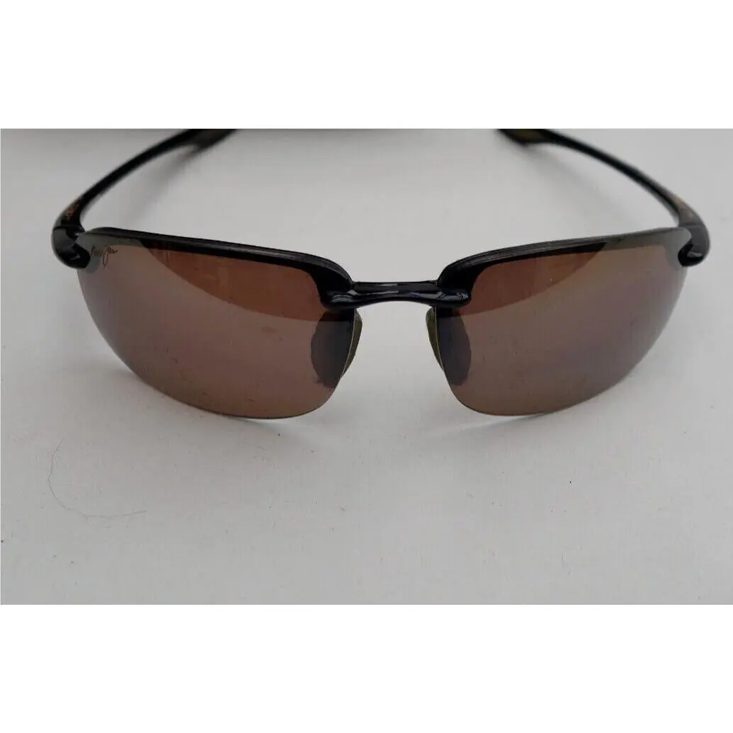 Maui Jim Ho`okipa MJ 407 Brown Wrap Sunglasses Frames 64-17 130