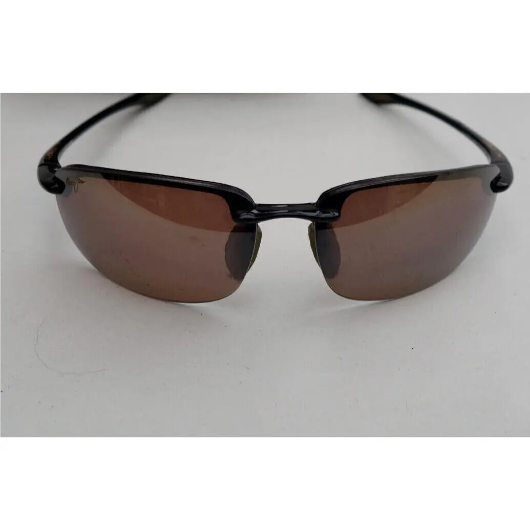 Maui Jim Ho`okipa MJ 407 Brown Wrap Sunglasses Frames 64-17 130